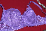 FLORAL WIRE BRA SET - COLOR