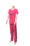 Graphic design pajama set - color