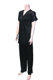 NETTY NIGHT SILK NIGHTY SHIRT 2 IN 1 - COLOR