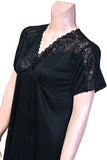 NETTY NIGHT SILK NIGHTY SHIRT 2 IN 1 - COLOR