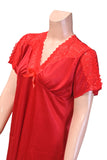 NETTY NIGHT SILK NIGHTY SHIRT 2 IN 1 - COLOR