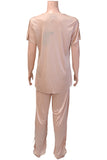 NETTY NIGHT SILK NIGHTY SHIRT 2 IN 1 - COLOR