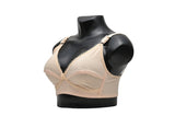 BASIC RUMPLED COTTON BRA - COLOR