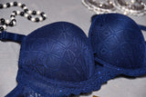 TULLE PADDED RING BRA - COLOR