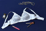 BLOOMING FANTASY NET COTTON BRA - COLOR