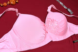 BOW NET FOAM BRA - COLOR