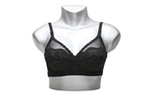 ROMANTIC HALF NET JERSEY BRA - COLOR