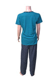 Graphic design pajama set - color