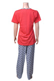 Graphic design pajama set - color