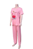 Graphic design pajama set - color