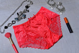 DESIRABLE FULL NET PANTY - COLOR